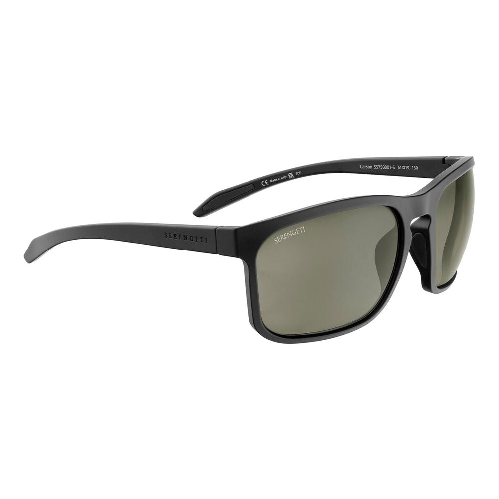 Black Nylon Sunglasses