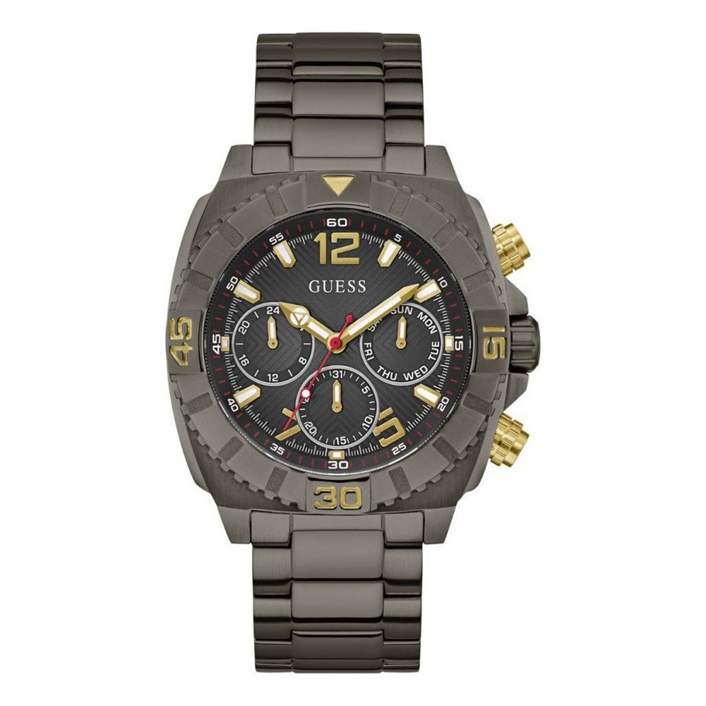 Gray Stainless Steel Dress Watch