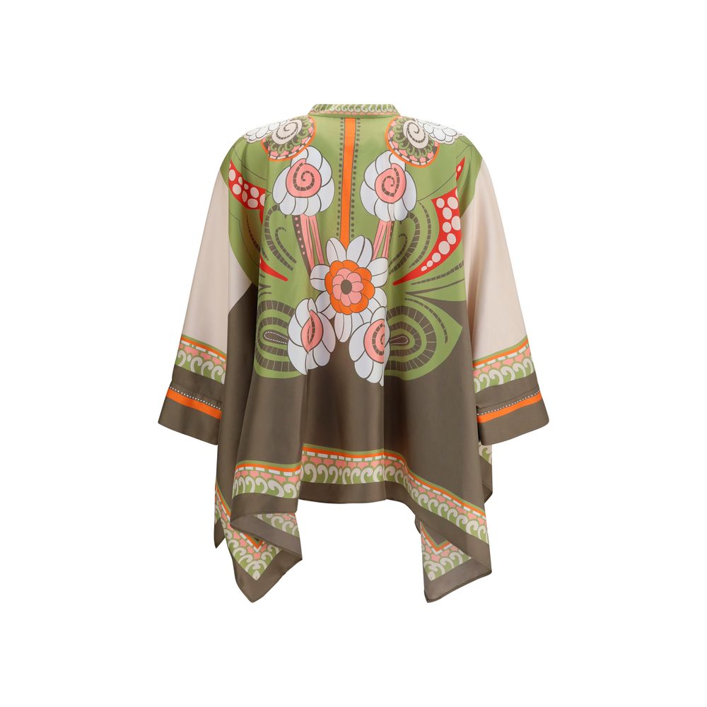 Multicolor Silk Shirt