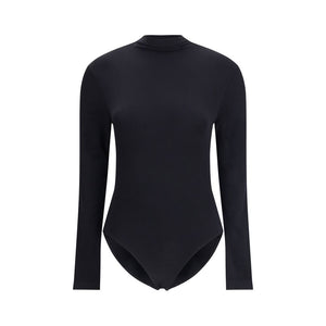 Black Polyamide Bodysuit
