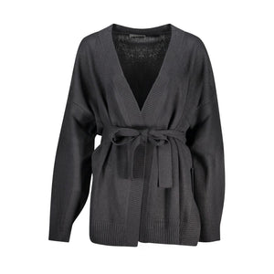 Black Acrylic Women's Sweater