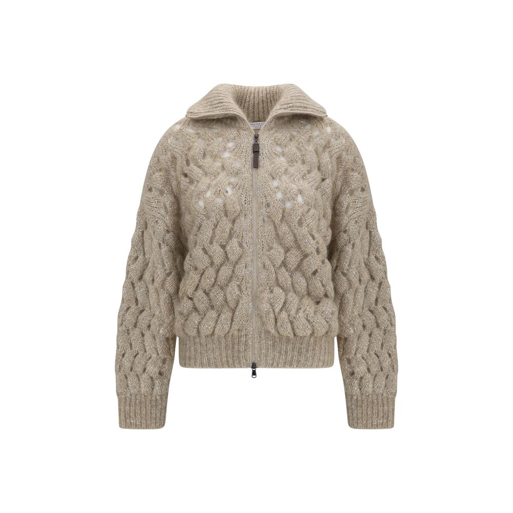 Beige Wool Oves Aries Cardigan