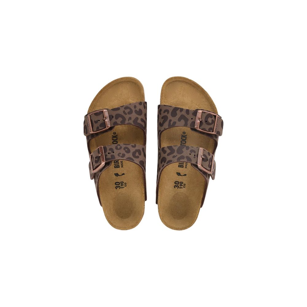 Brown Synthetic Flat Sandals