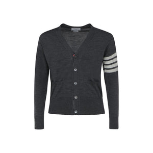 Gray Wool Oves Aries Cardigan