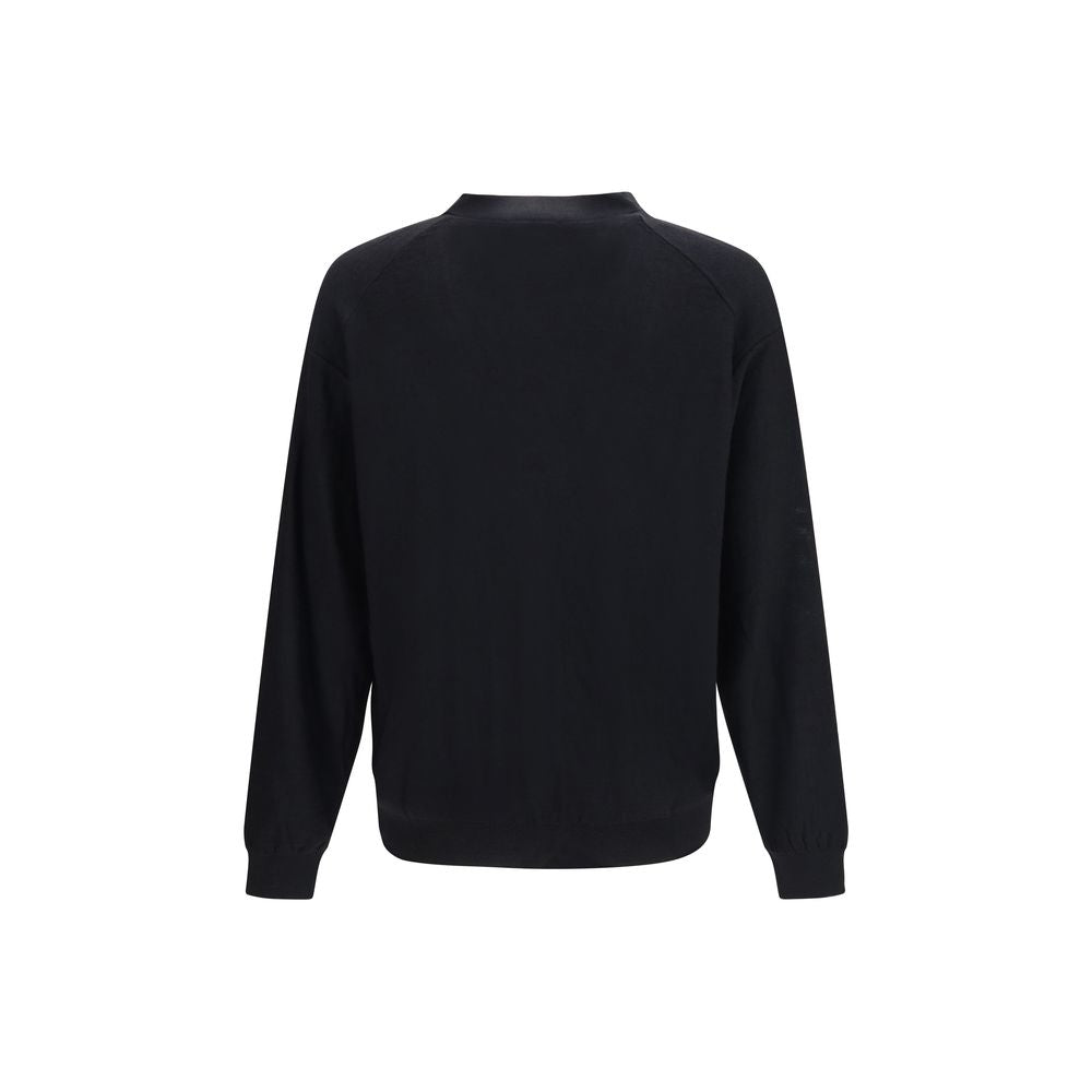 Black Wool Oves Aries Cardigan