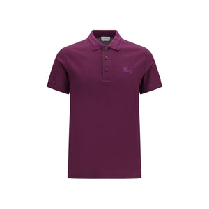 Purple Cotton Polo Shirt