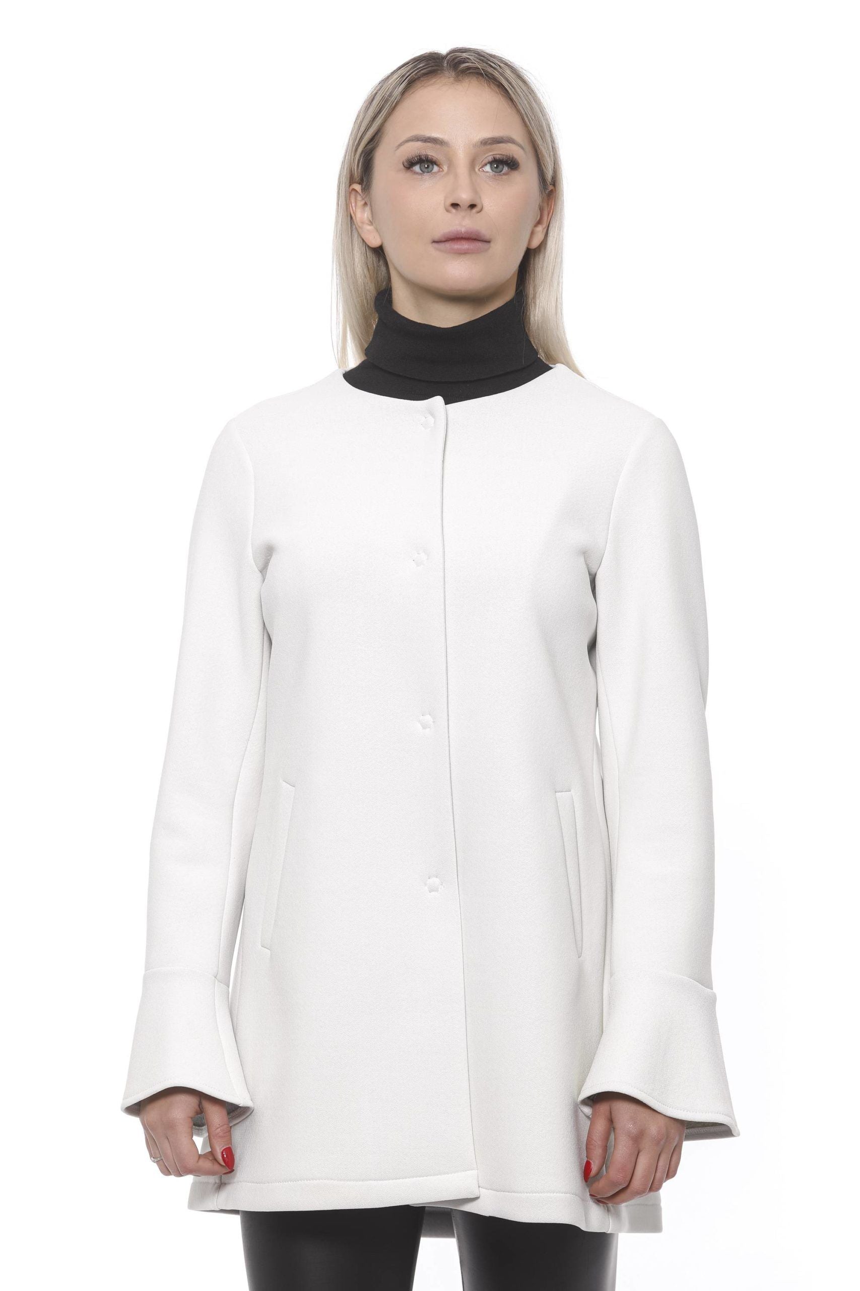 White Neoprene Jacket & Coat