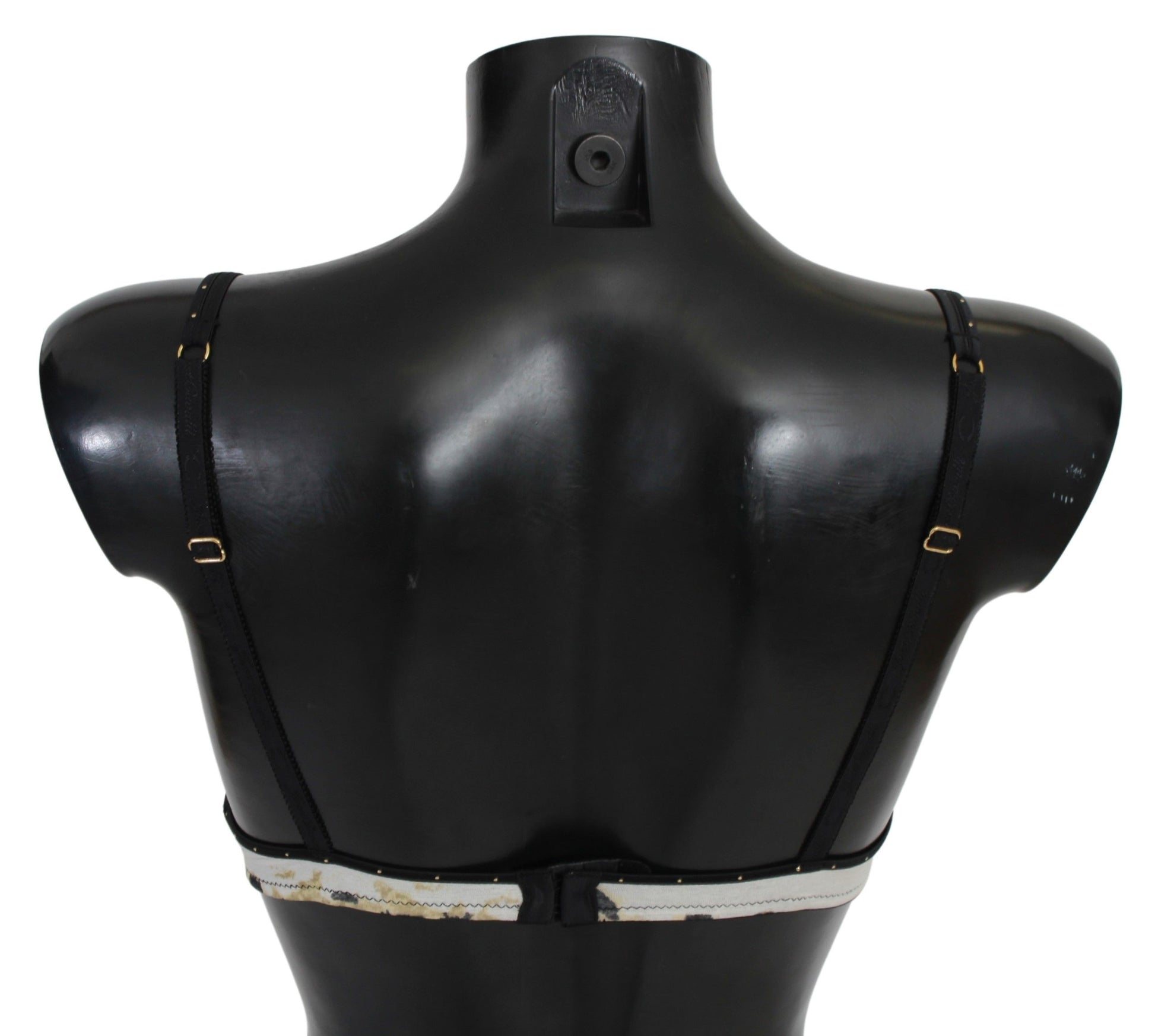 White Polyester Spandex Push Up Bra Underwear