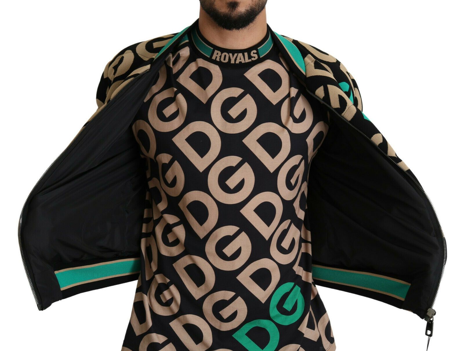 Multicolor DGMILLENNIALS Logo Print Jacket