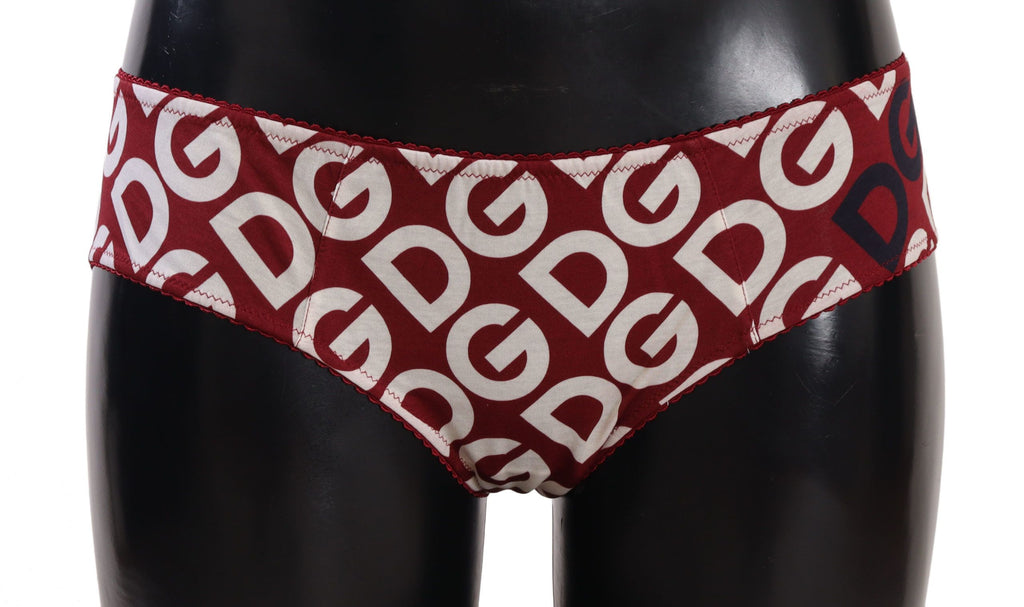Multicolor DG Logo Print Slip Bottom Underwear