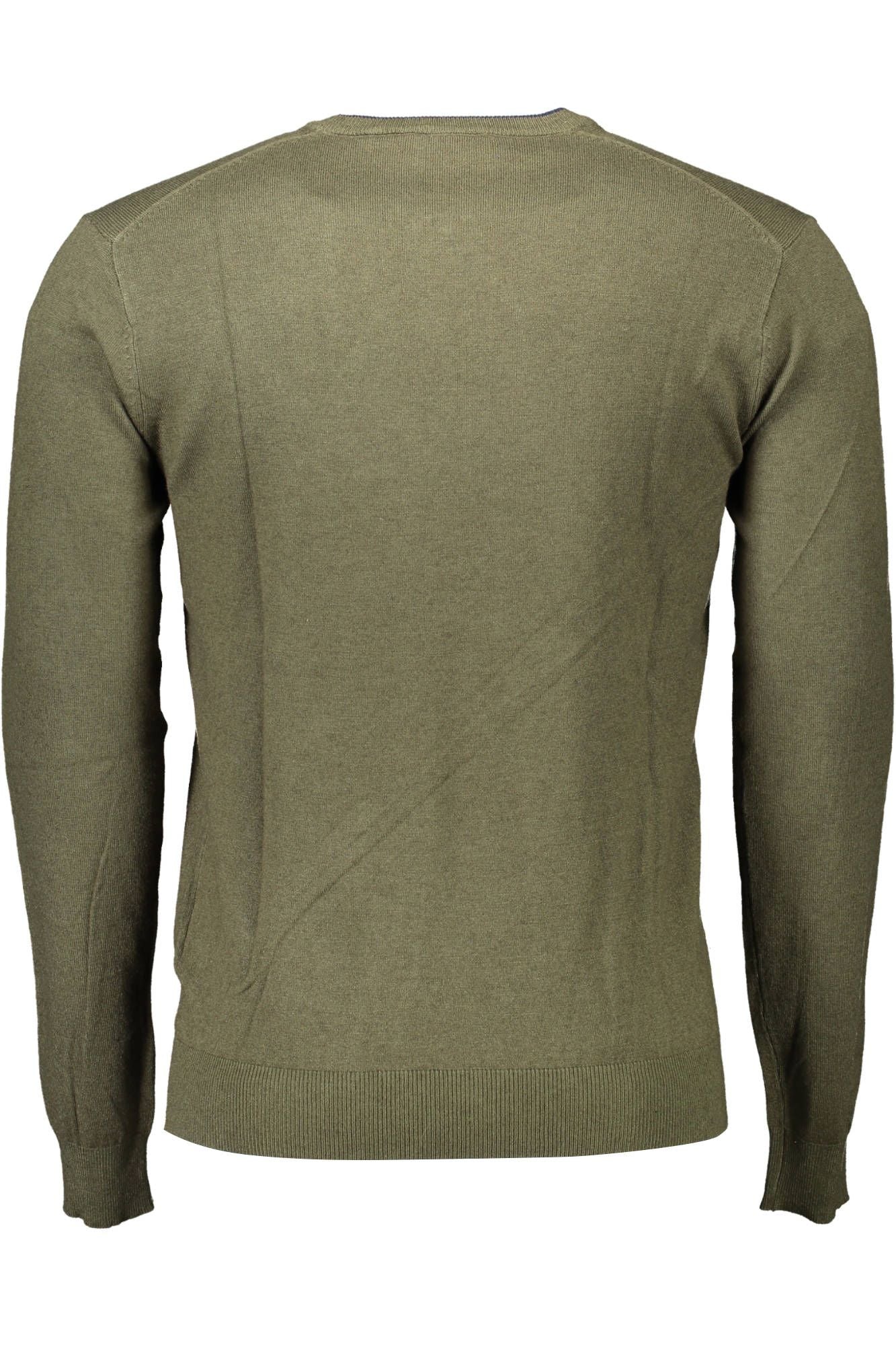 Green Wool Men Sweater