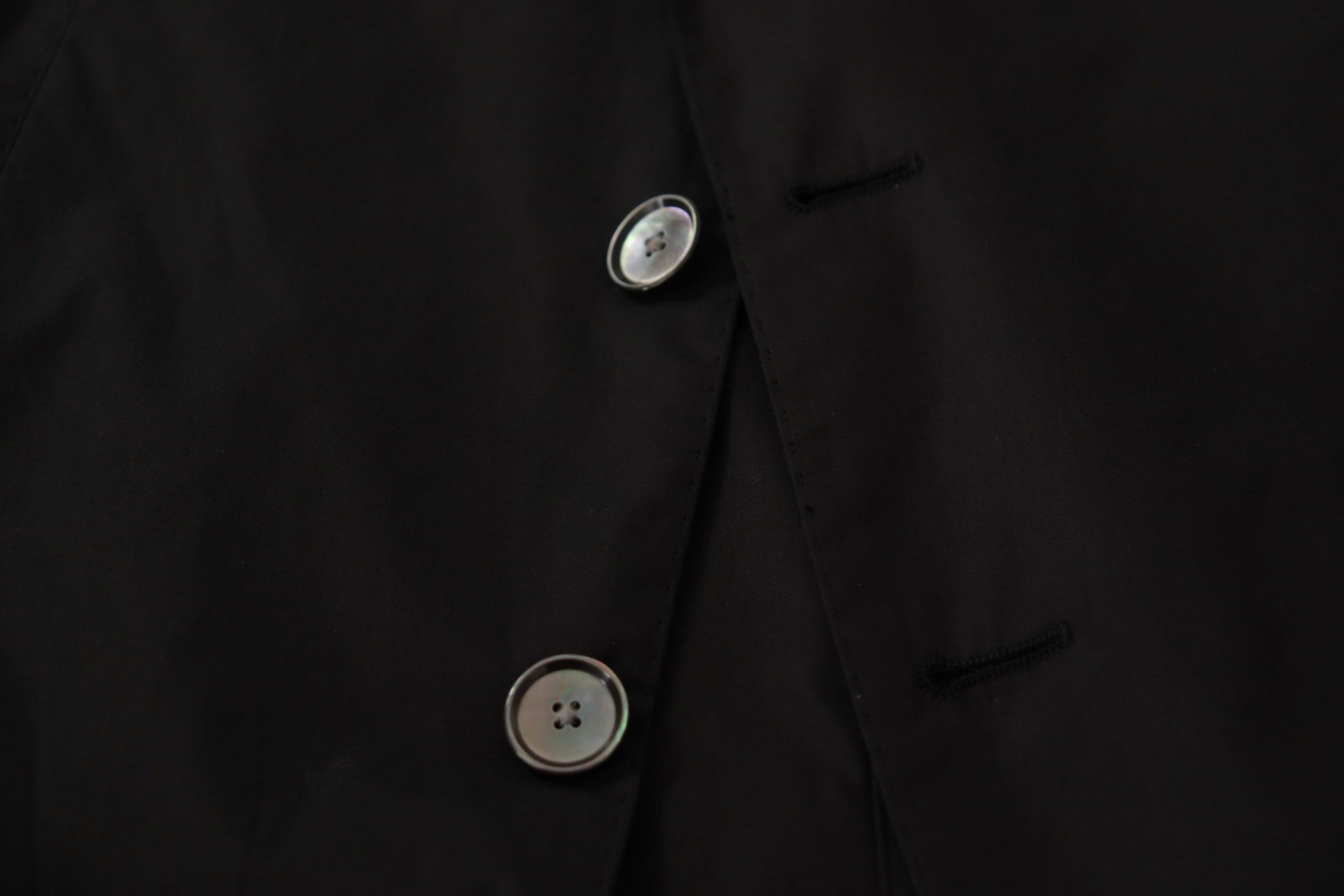 Black Single Breasted TAORMINA Breasted Blazer