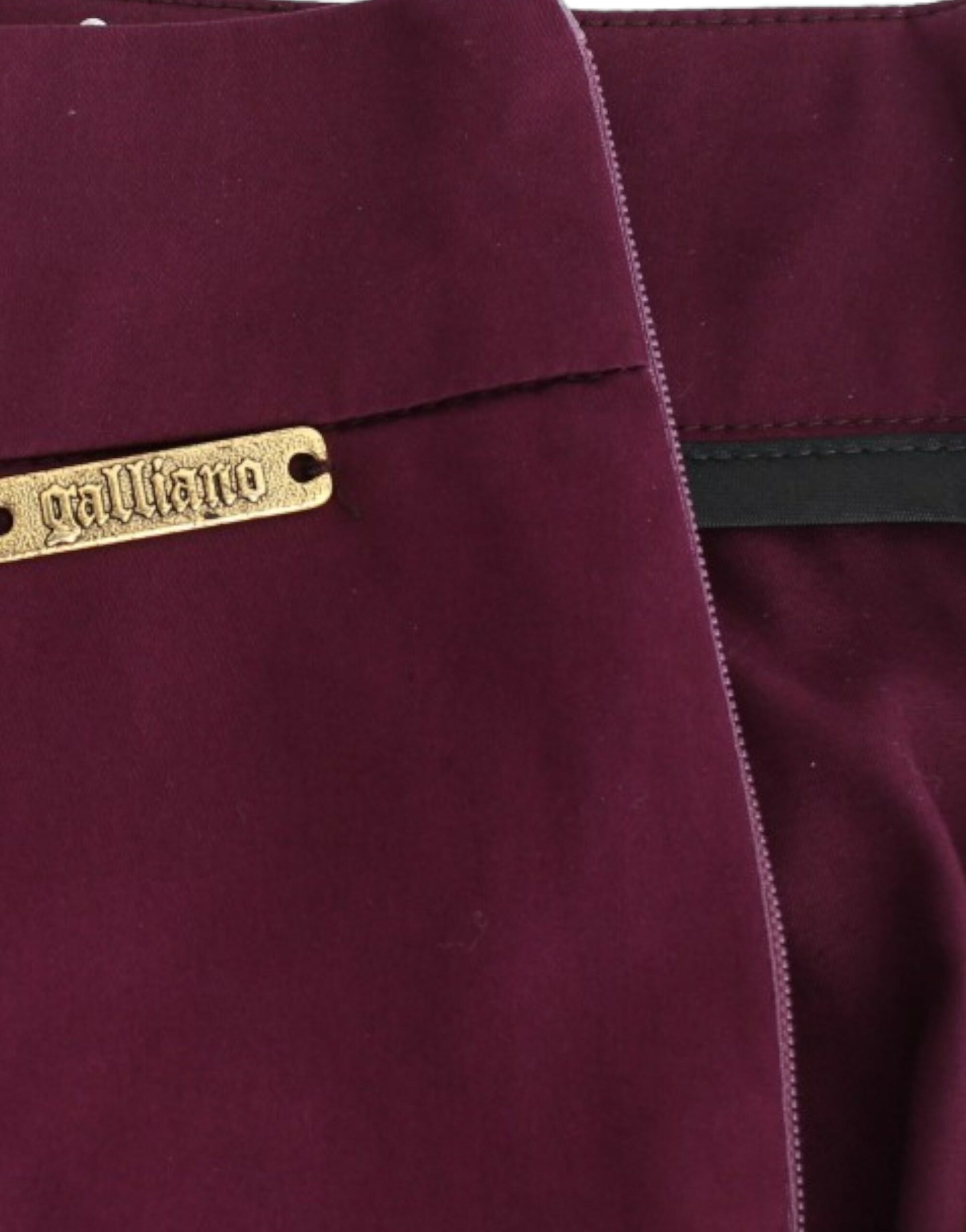 Purple slim fit pants