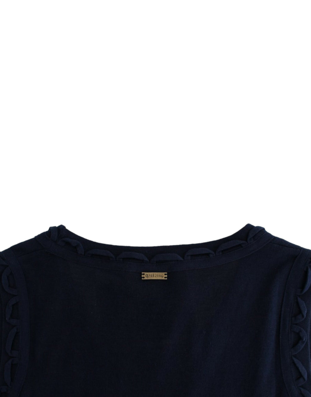 Blue cotton jersey dress