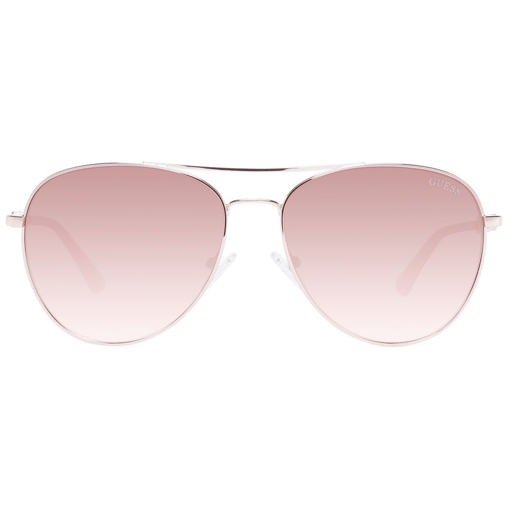 Rose Gold Metal Sunglasses