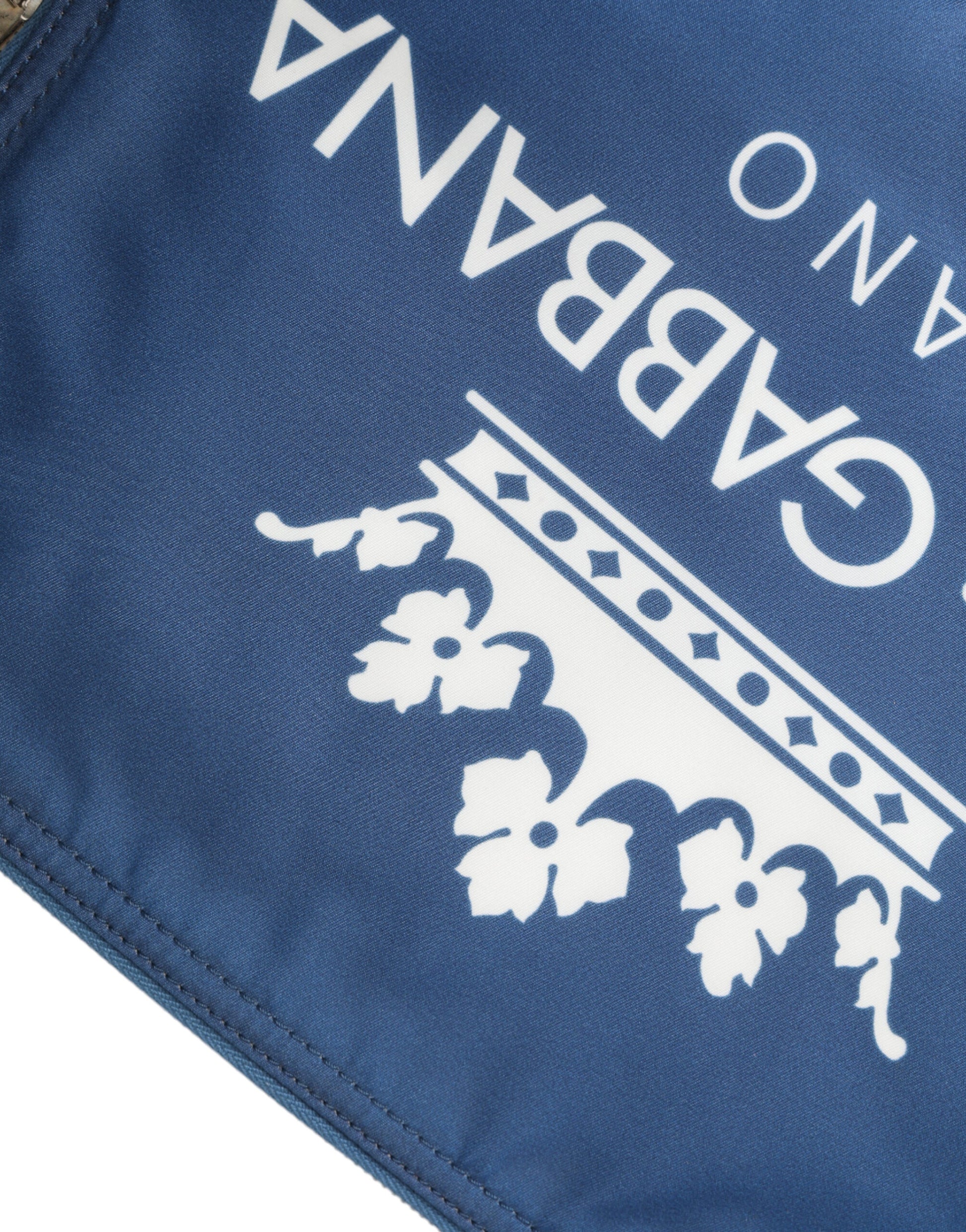 Blue DG Milano Print Nylon Pouch Clutch Men Bag