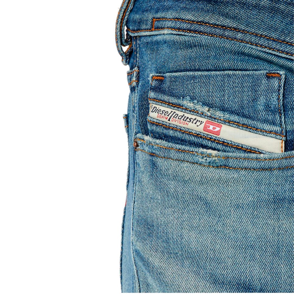 Blue Cotton Men's Skinny Jean