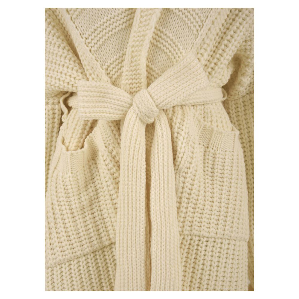White Marabou Women Cardigan