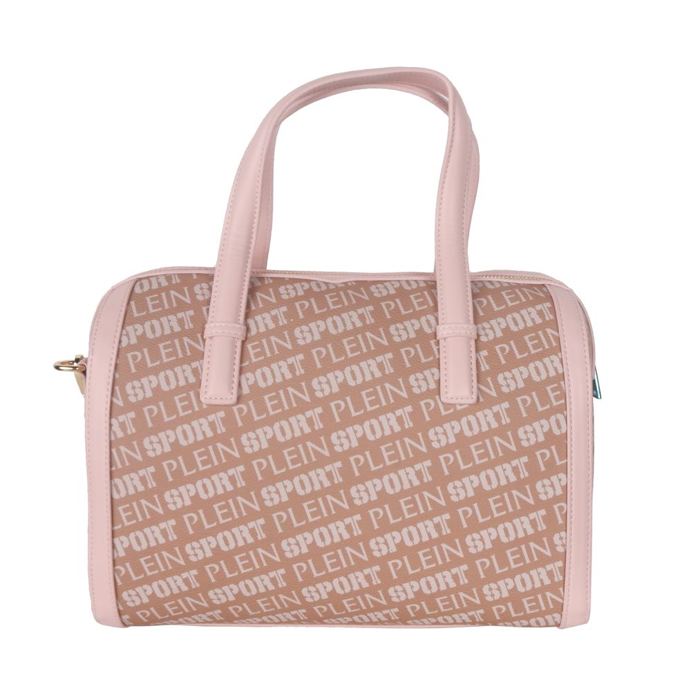 Pink Polyamide Women Crossbody Bag