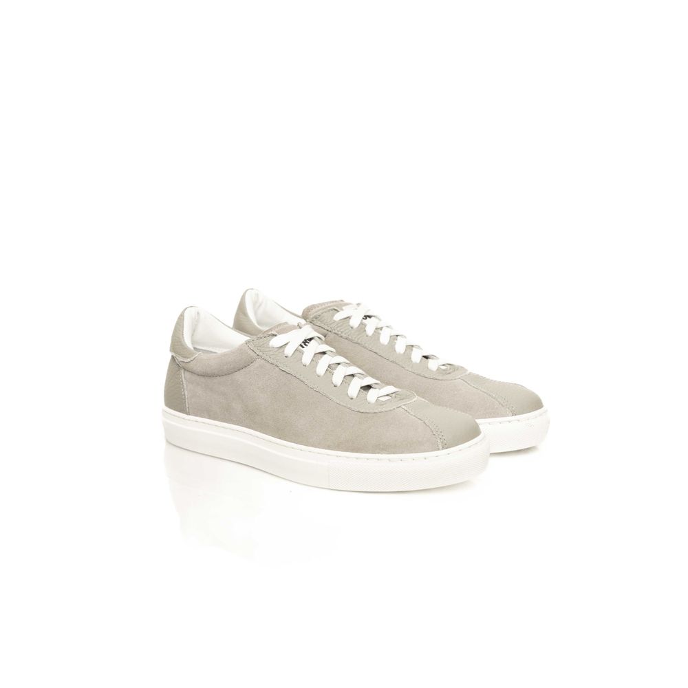 Gray Cowhide Men's Sneaker