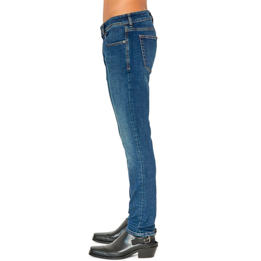 Blue Cotton Men Jeans