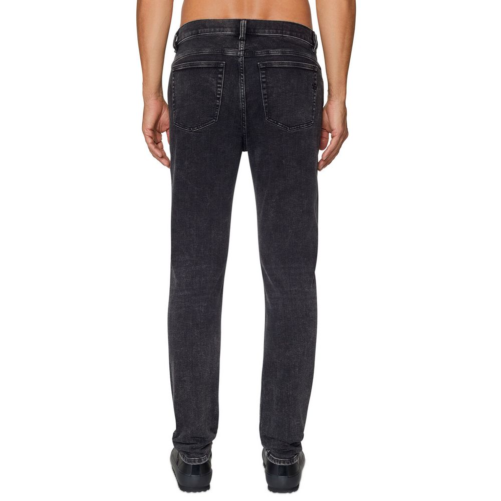 Black Cotton Men Jean