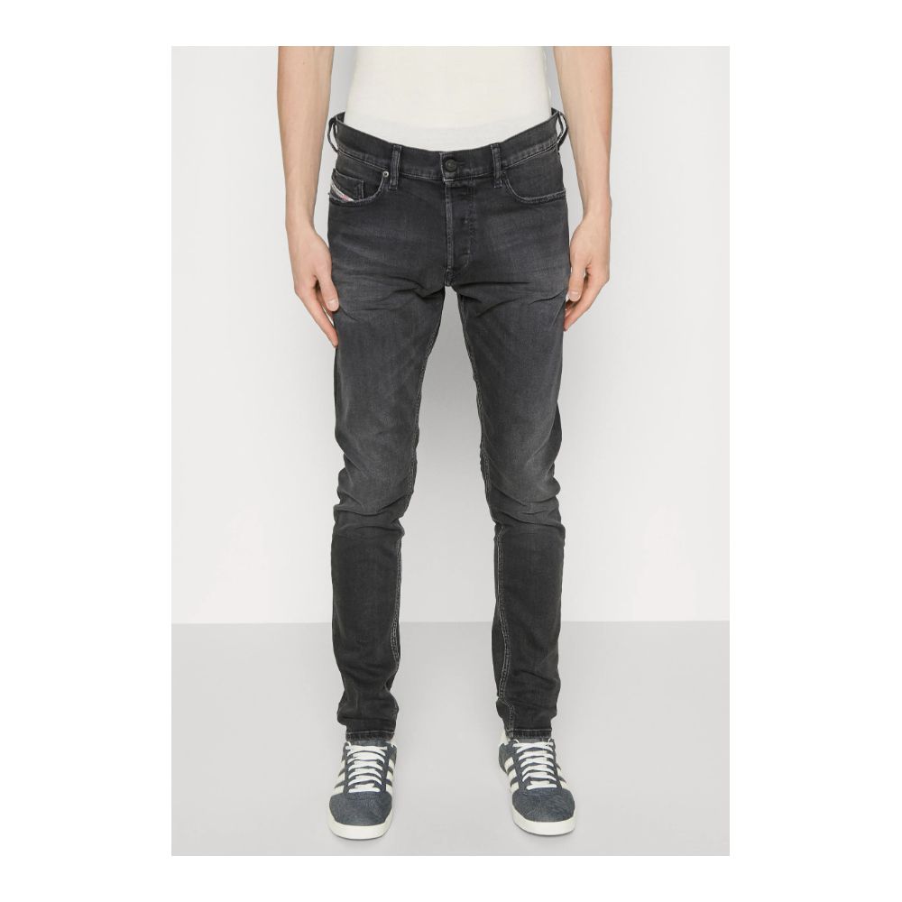 Black Cotton Men Jeans