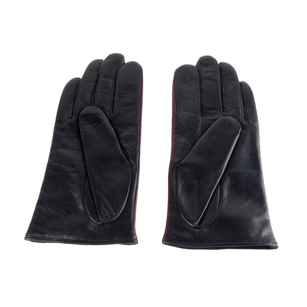 Black Lambskin Women Glove