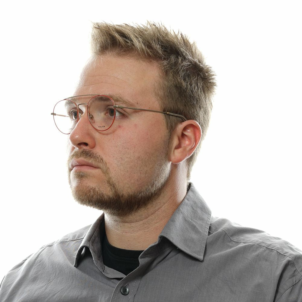 Red Metal & Plastic Glasses (Frames)