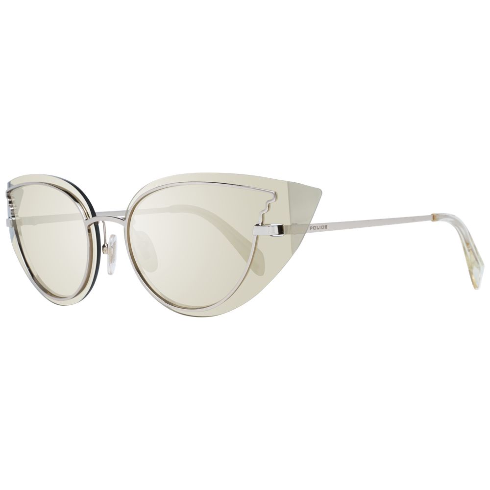 Gold Metal & Plastic Sunglasses