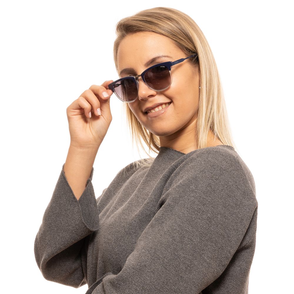 Blue Plastic Sunglasses