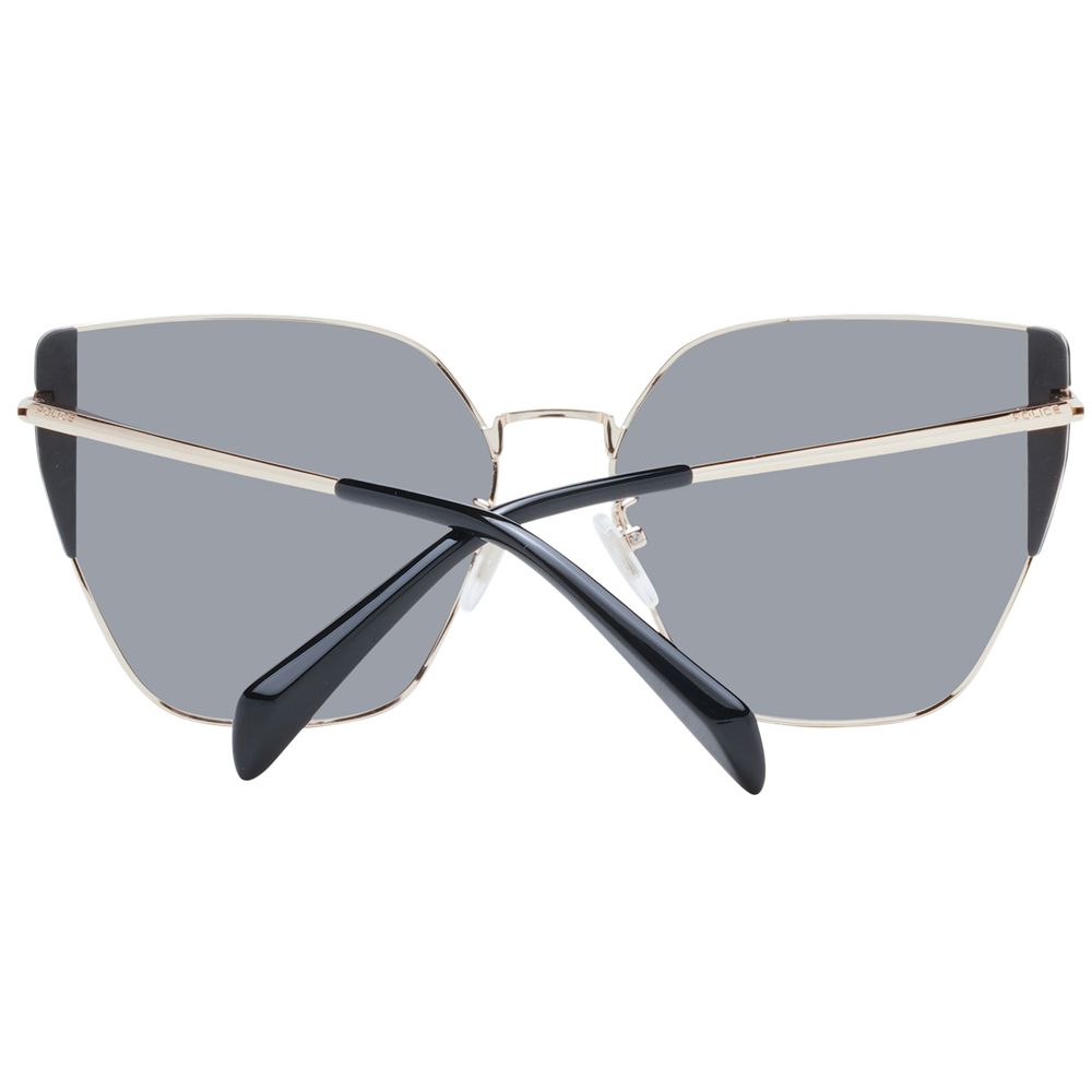 Rose Gold Metal Sunglasses