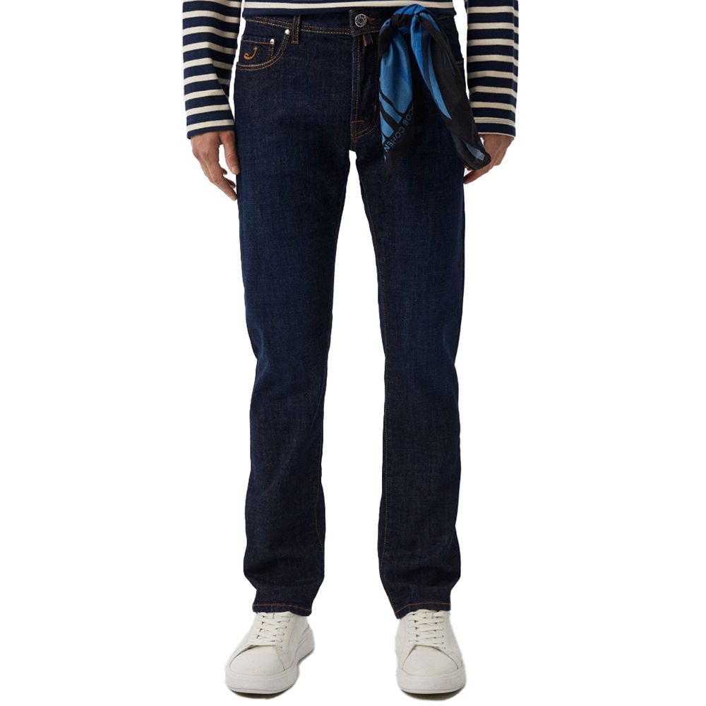 Blue Cotton Men Jeans