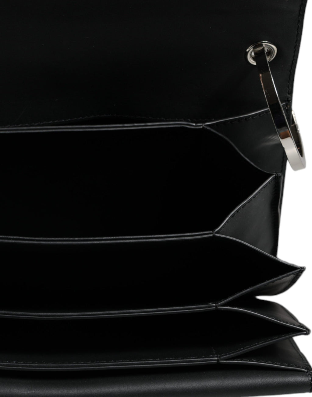 Black Small Leather Studded Shoulder Crossbody Bag