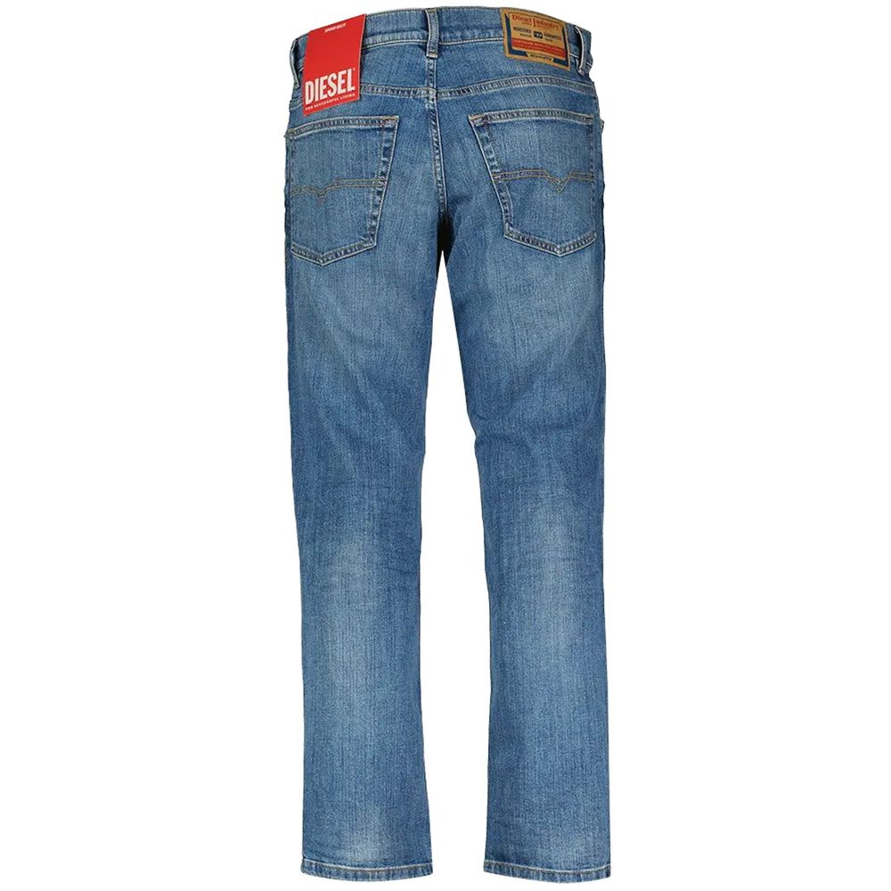 Blue Cotton Men Jeans