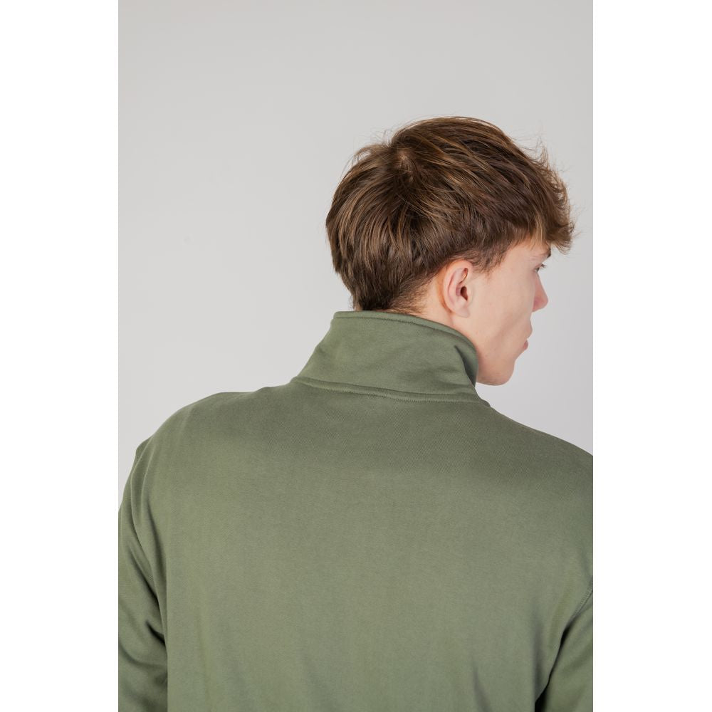 Green Cotton Sweatshirt