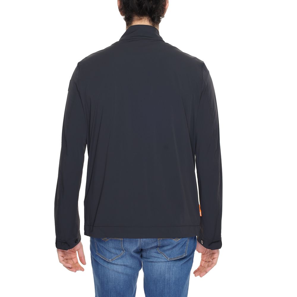 Black Nylon Shell Jacket