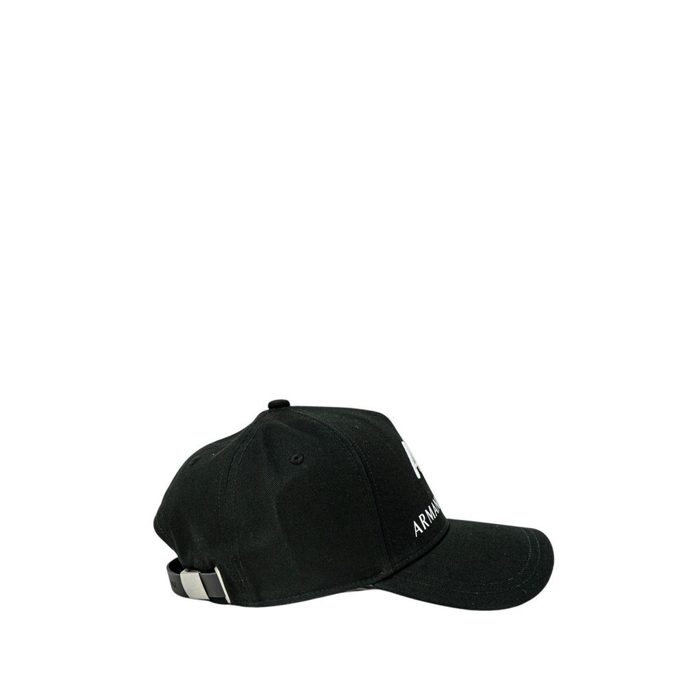 Black Cotton Cap (Baseball Hat)