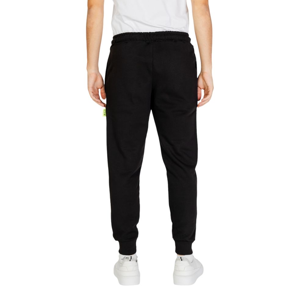Black Cotton Joggers (Workout Pants)