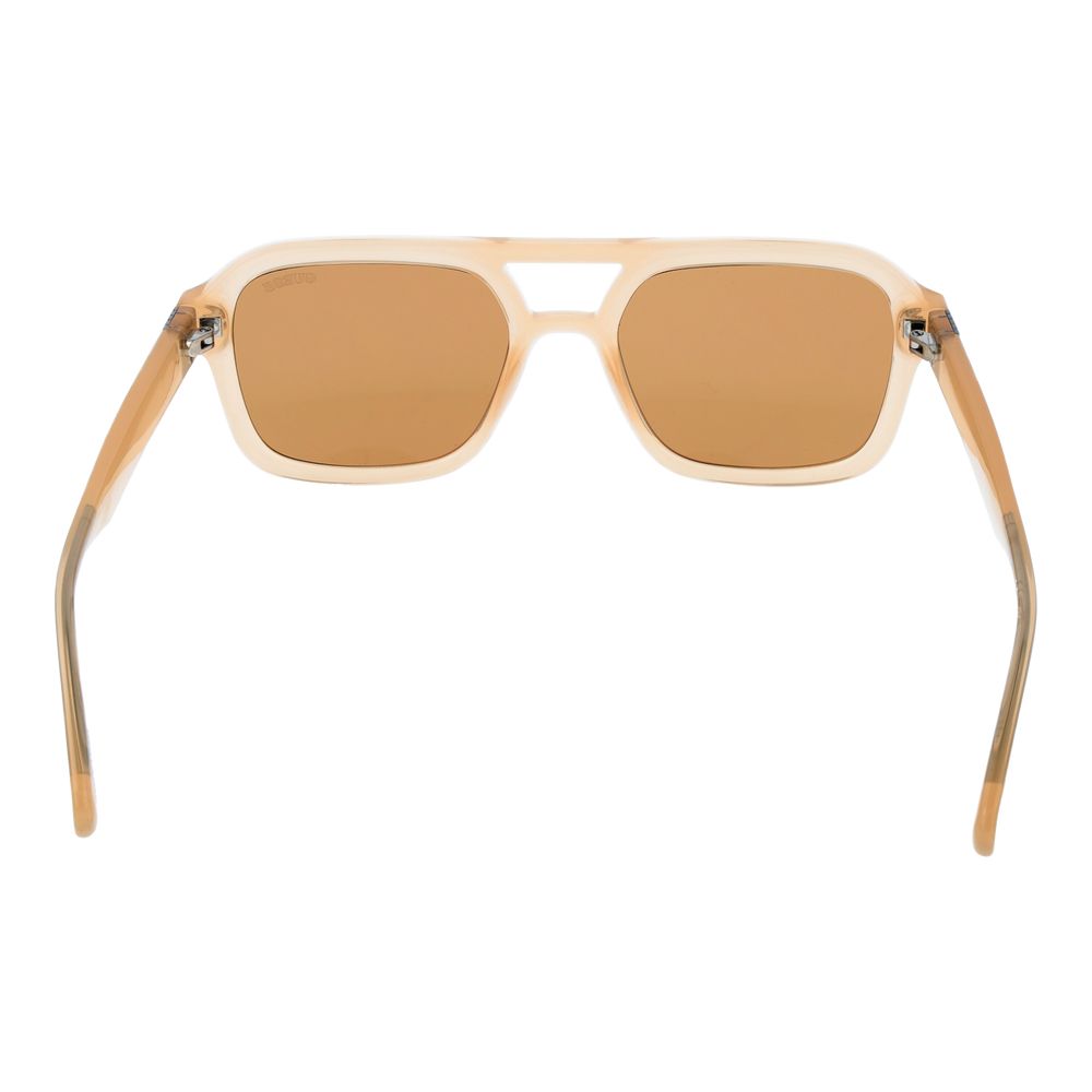 Beige Plastic Sunglasses