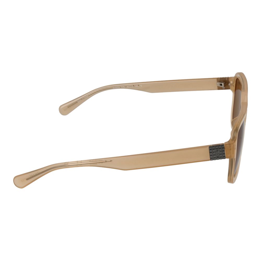 Beige Plastic Sunglasses