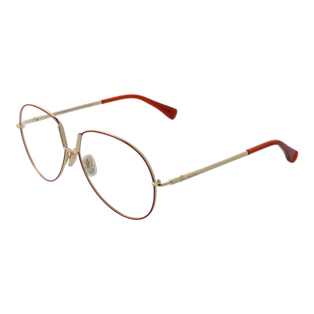 Orange Metal Glasses (Frames)