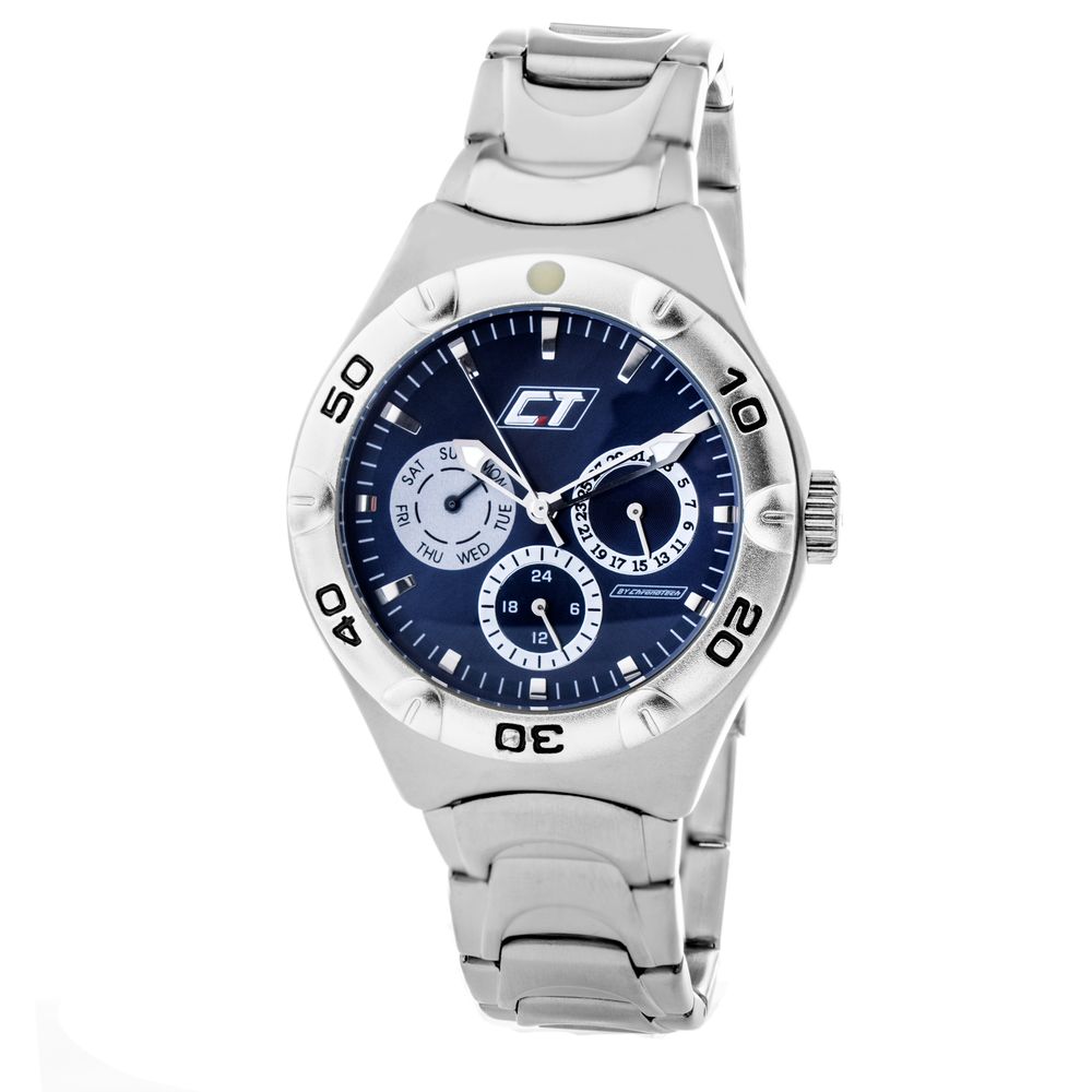 Silver Stainless Steel Dress Watch