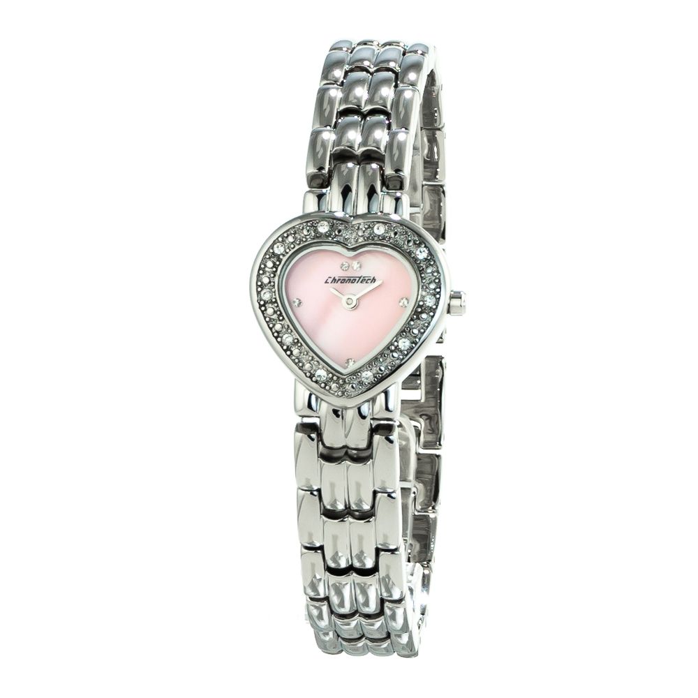 Silver Stainless Steel Dress Watch