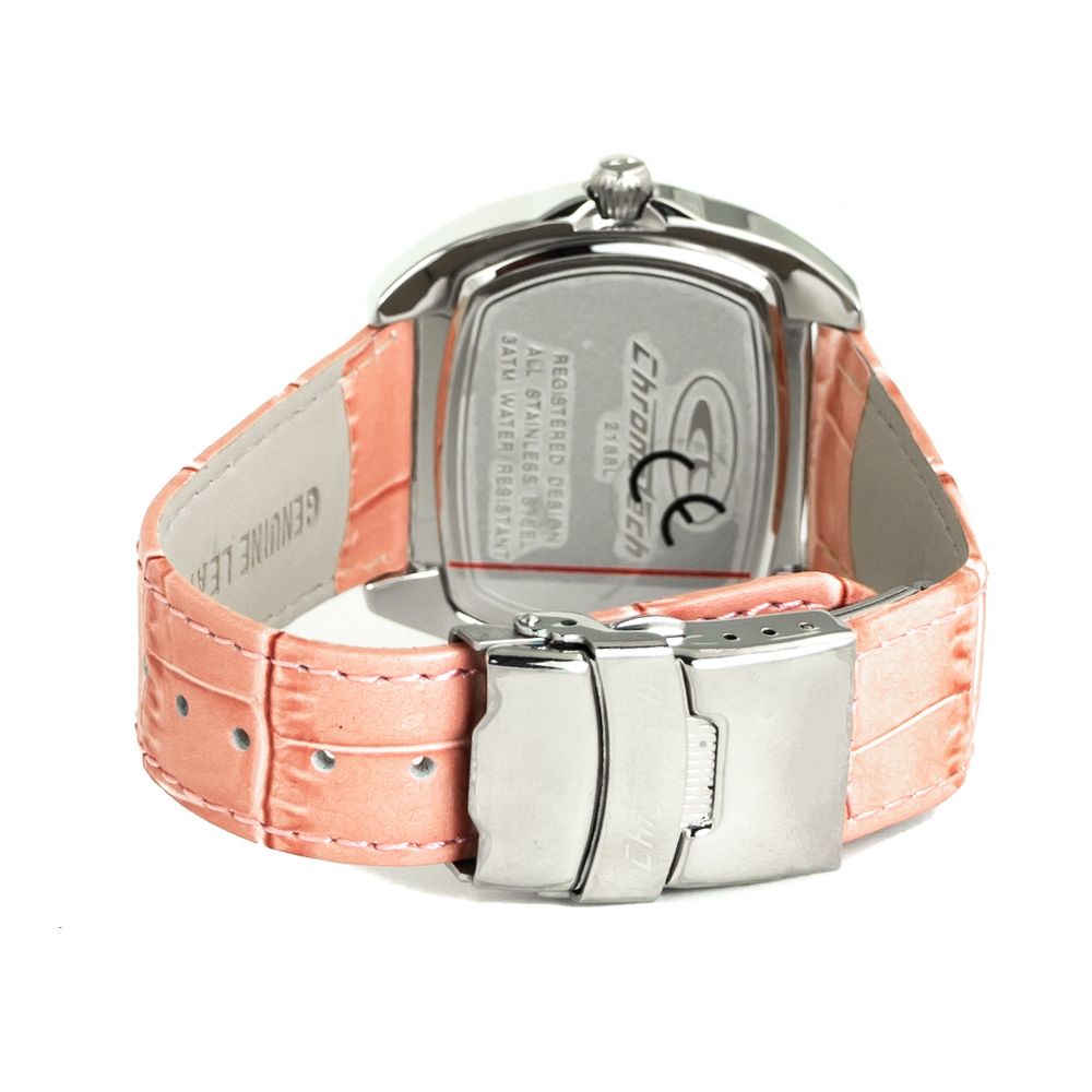 Multicolor Leather Dress Watch
