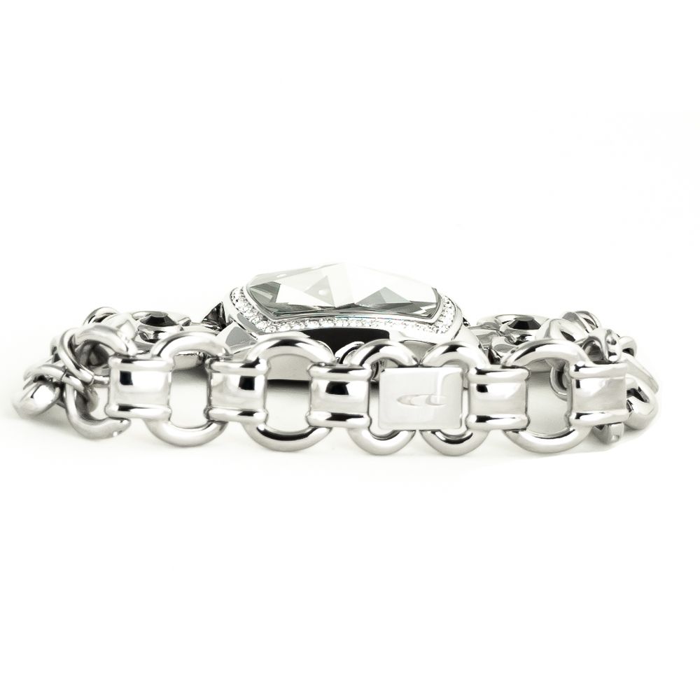 Silver Stainless Steel Dress Watch