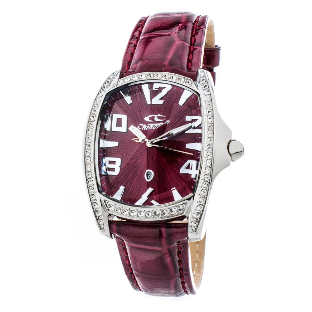 Multicolor Leather Dress Watch