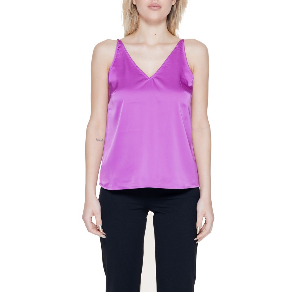 Pink Polyester Top