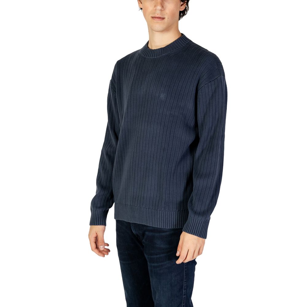 Blue Cotton Sweatshirt