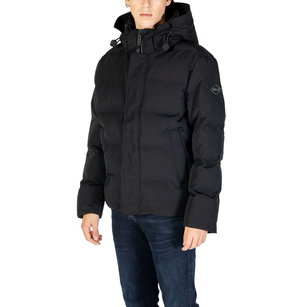 Black Polyamide Jackets & Coat